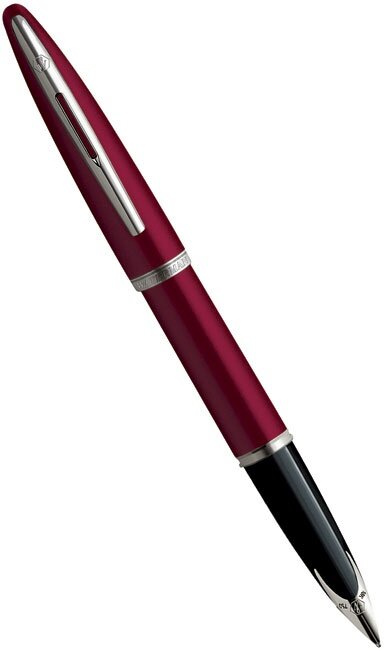 Waterman S0542340 Перьевая ручка waterman carene, garnet red st (перо f)