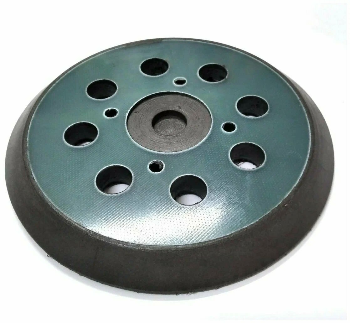 фото Подошва (тарелка) 125 мм для шлифмашины 4 отверстия (32 мм между креплениями)