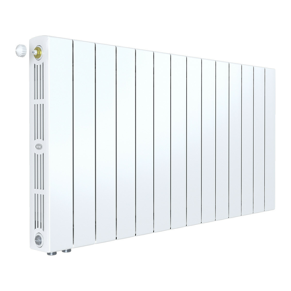 Биметаллический радиатор Rifar SUPReMO 500 х14 секц НП лев (VL)