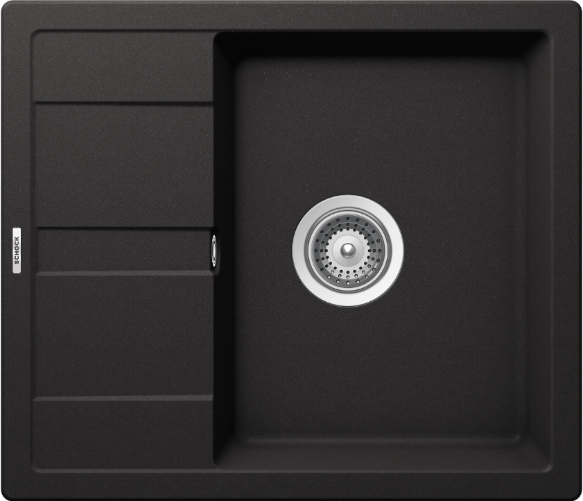 фото Кухонная мойка Schock Optima 45D Cristalite неро 701054