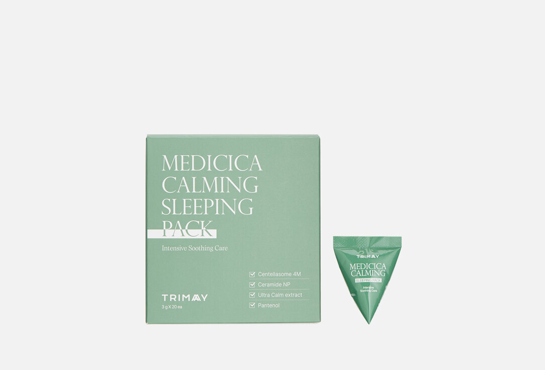 Ночная маска с центеллой Trimay, Medicica Calming Sleeping Pack 1шт
