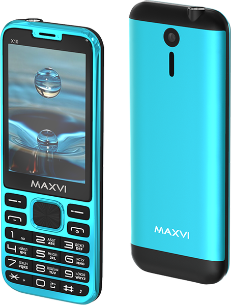 Maxvi X10 Aqua Blue .