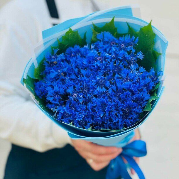 Букет синих васильков Flawery