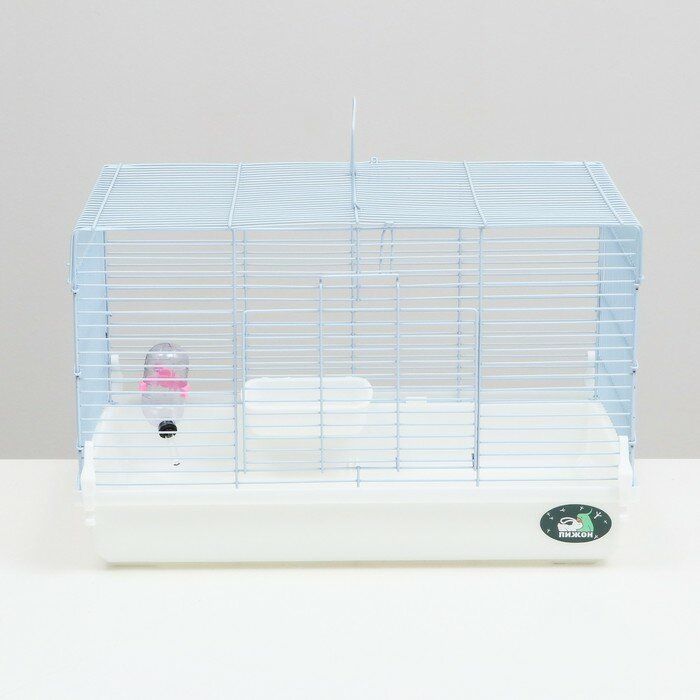 Клетка для грызунов "Пижон", 47 х 30 х 30 см, белая - фотография № 2