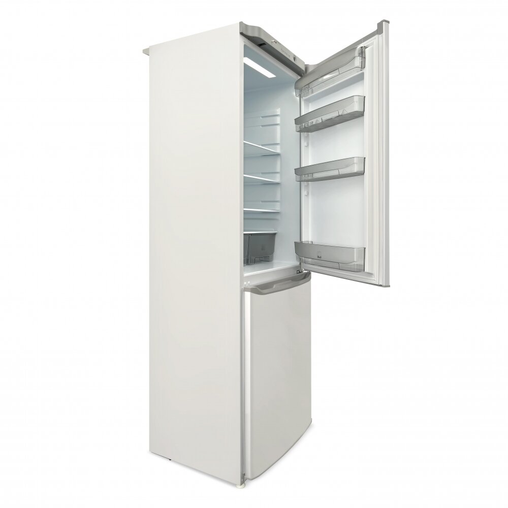 Холодильник Electrofrost 140-1 белый с серебристыми накладками - фотография № 4