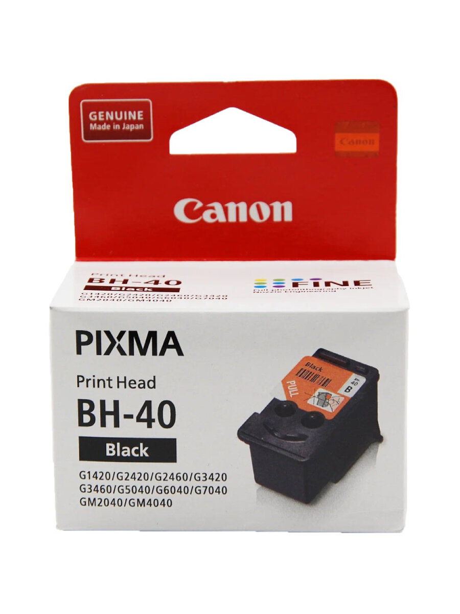 BH-40 (QY6-8028) Bk Печатающая головка Canon