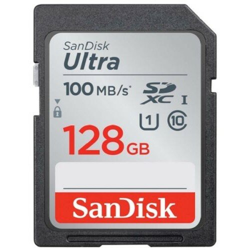 SanDisk Флеш карта SDHC 128Gb Class10 SDSDUNR-128G-GN3IN