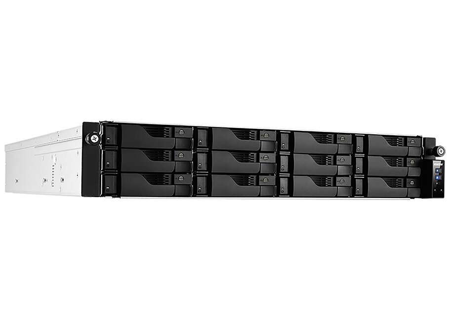 Сетевое хранилище Asustor Lockerstor AS6512RD 90IX01M0-BW3S00 стоечный (2U) 12шт. 2.5",3.5" SATA III 264TB RAID 0,RAID 1,RAID 10,RAID 5,RAID 6,Single disk 8 GB DDR4 Кол-во сетевые интерфейсов 4шт. 1 Gb/s,2.5 Gb/s — фото 3