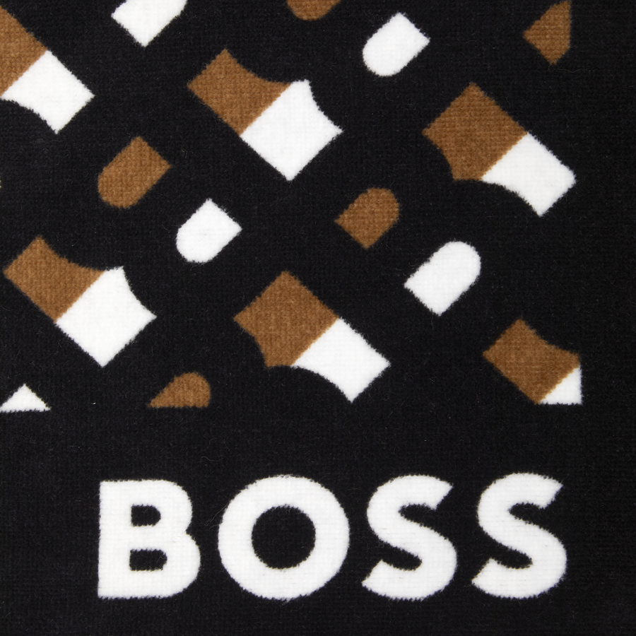 Полотенце пляжное Hugo Boss Monogramm Multi Color 100x170 см - фотография № 5
