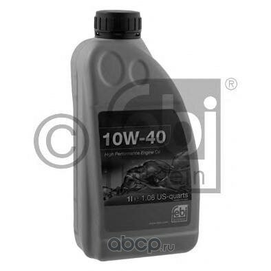 Масло моторное febi high performanse engine oil 10w-40 полусинтетическое 1 л 32931