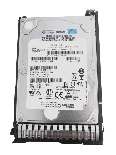Жесткий диск HP HDEBF01CAA51 1,2Tb 10500 SAS 2,5" HDD