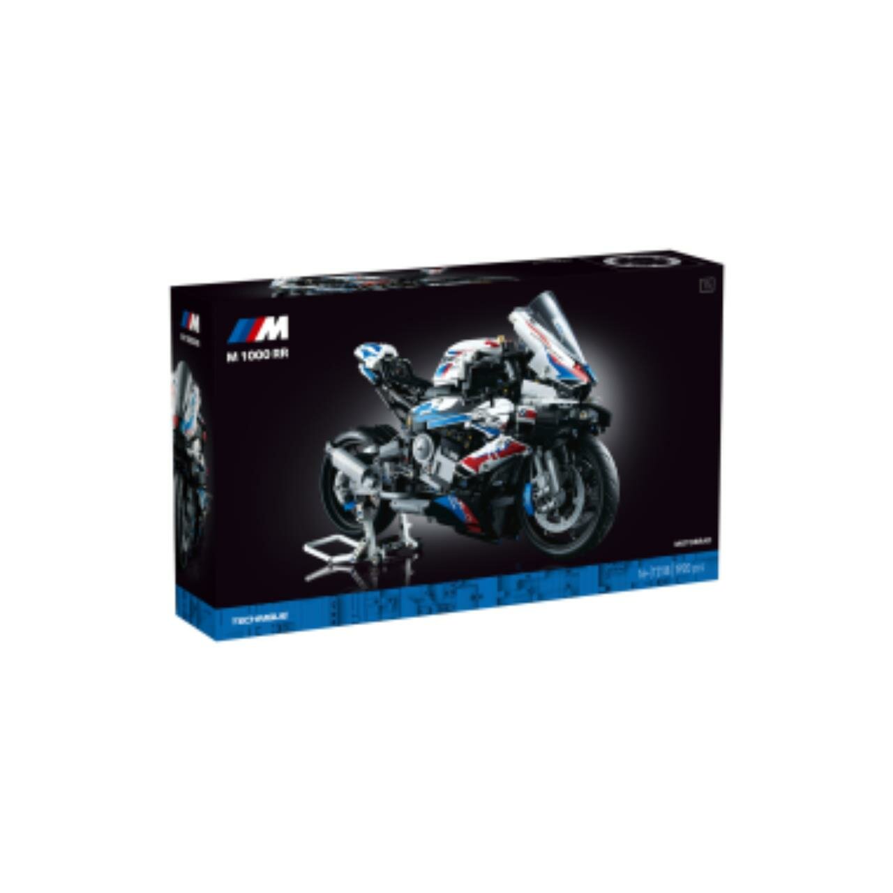 Конструктор Lepin T2118 Техника Мотоцикл BMW M 1000 RR 1920 дет. 56x38x7 см