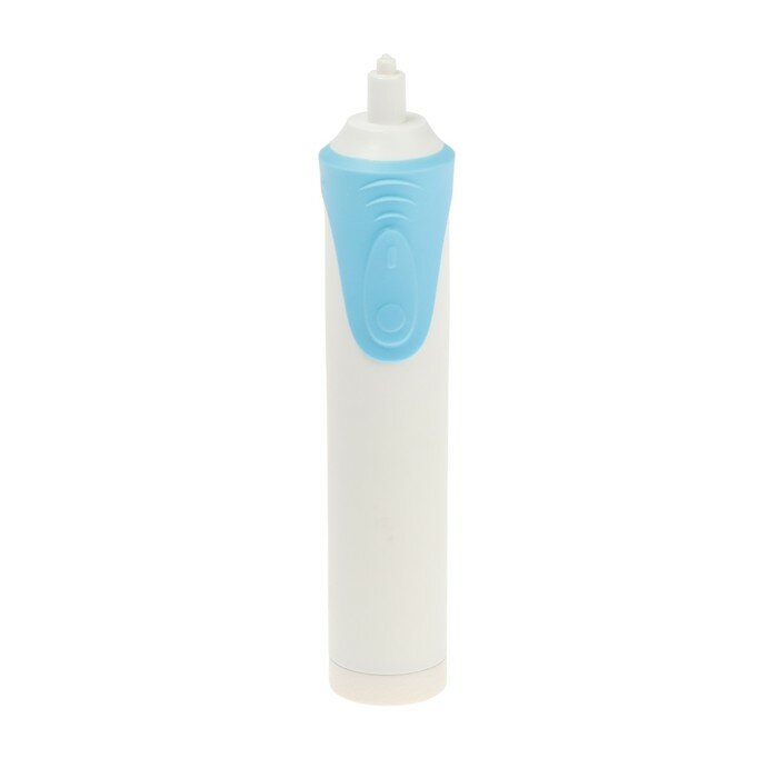 Электрическая зубная щётка Luazon LP-009, вибрационная, 8500 дв/мин, 4 насадки, 2хАА, синяя - фотография № 4