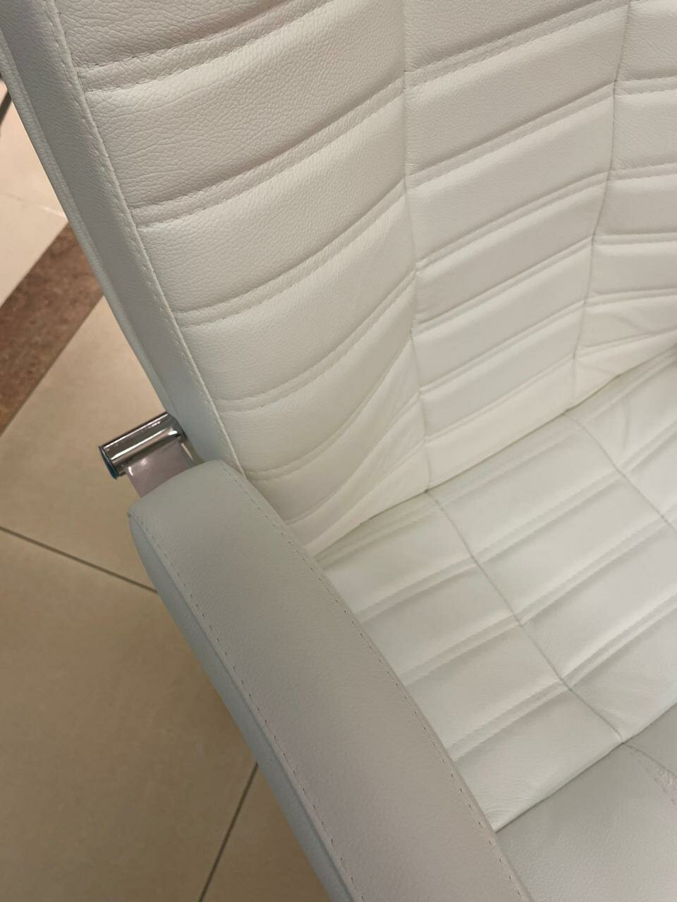 Компьютерное кресло - Орион New кожа/хром - фотография № 5