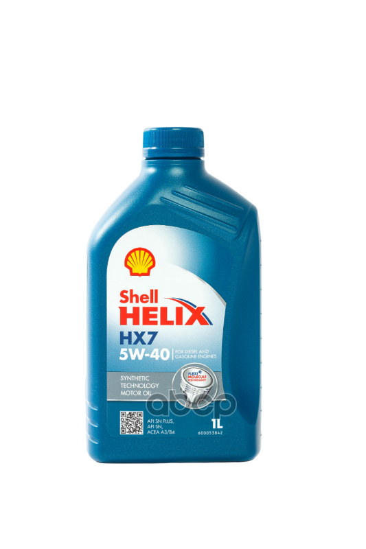 Shell Масло Моторное Shell Helix Hx7 5W-40 Полусинтетическое 1Л.