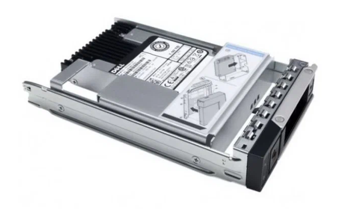 DELL 1.92TB SSD, Mix Use, SATA 6Gbps, 512, 3 DWPD, 10 512 TBW, 2,5" in 3,5" HYBB CARR, hot plug, 14G (400-AZVG)