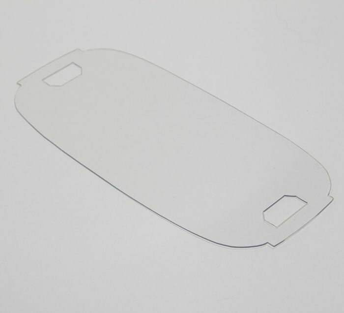 Защитное стекло 226x106 (5шт) покровное, прозрачное (для маски Корунд-5) (TechW)