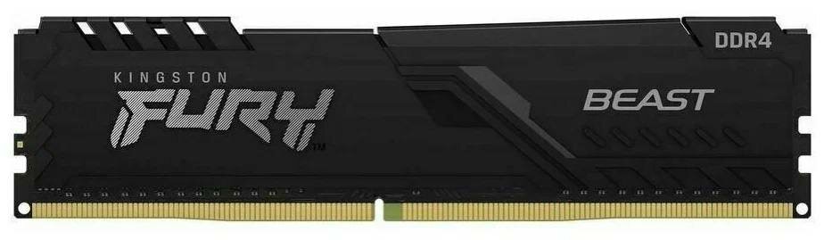 Модуль памяти, Kingston, 32 ГБ, двухканальный, DIMM, черного цвета
