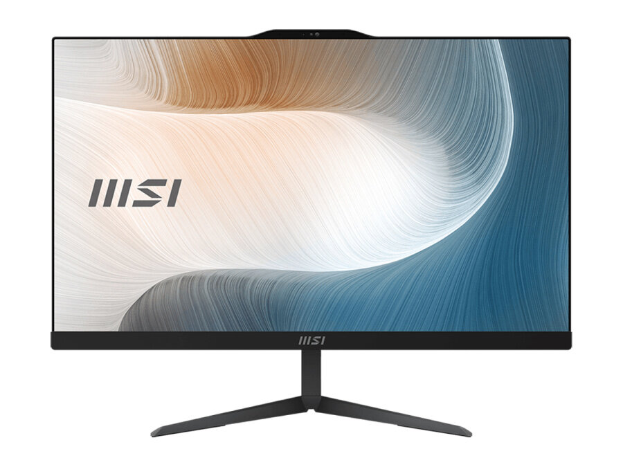 AIO MSI Modern AM242T 12M-089XRU i3-1215U 8Gb SSD 250Gb Intel UHD Graphics 23.8 FHD IPS TS BT No OS Черный 9S6-AE0711-205