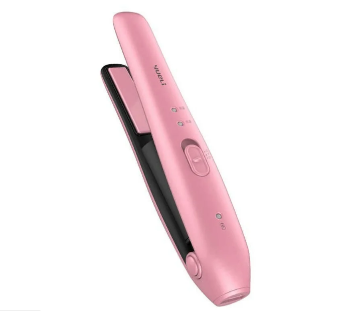 Выпрямитель Xiaomi Yueli Hair Straightener, розовый - фотография № 2