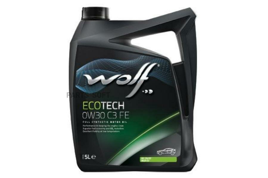 WOLF OIL 8332500 Масло моторное ECOTECH 0W30 C3 FE 5L