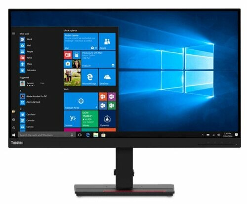 Lenovo Монитор 27.0 Lenovo ThinkVision T27h-2L 62B1GAT2EU, 2560x1440, черный (HDMI, DP, Type-C, USB Hub)