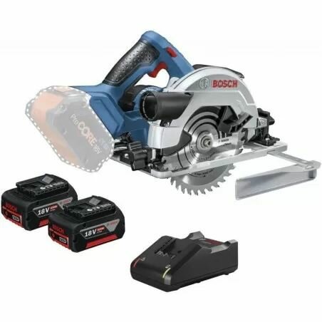 Дисковая пила Bosch GKS 18V-57 G Professional (06016A2106) 2x 40 Ah+ L-Boxx