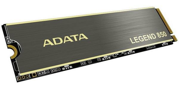 M.2 2280 2TB ADATA LEGEND 850 Client SSD [ALEG-850-2TCS] PCIe Gen4x4 with NVMe, 5000/4500, IOPS 400/550K, MTBF 2M, 3D NAND, 2000TBW, 0,55DWPD, Heat Si