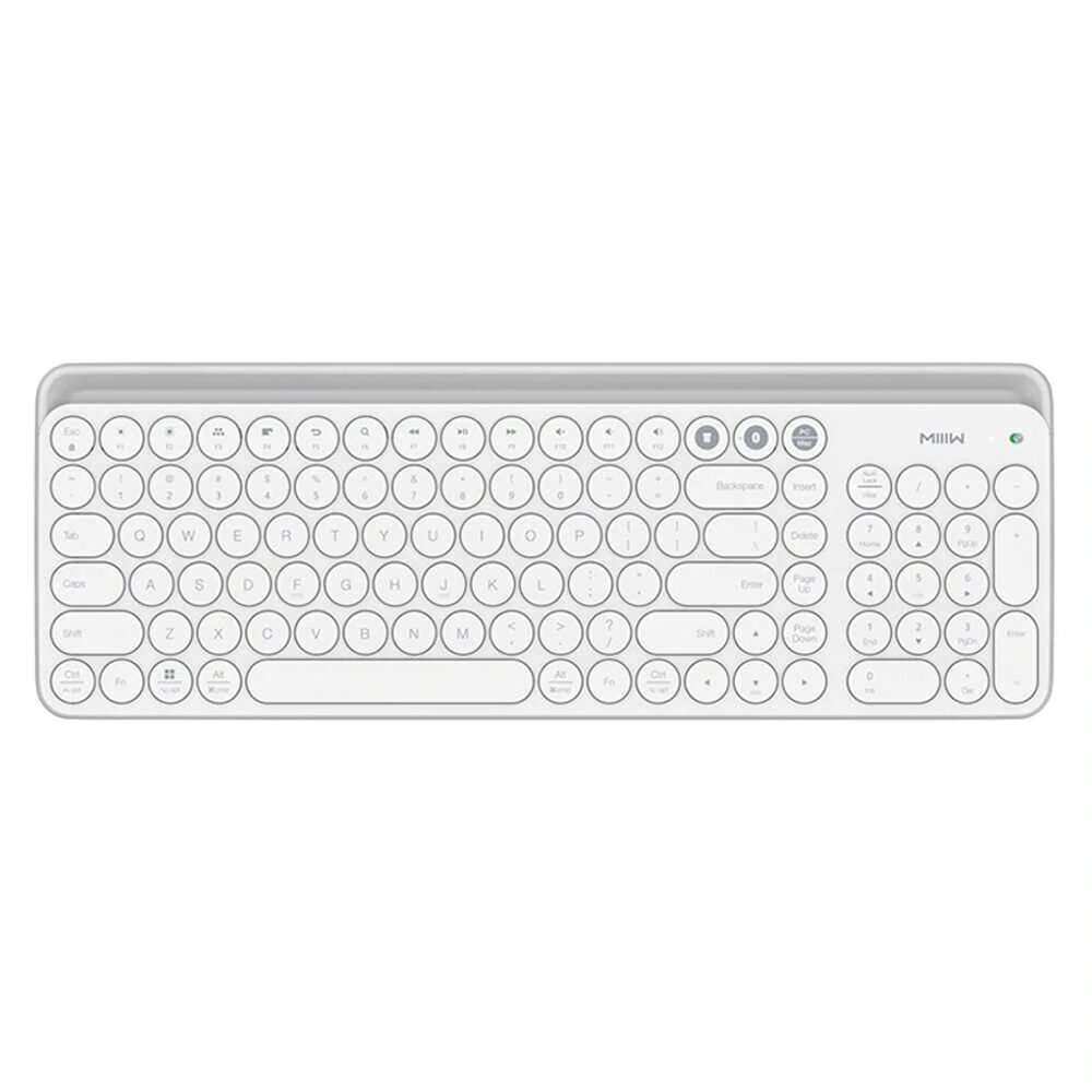 Беспроводная клавиатура MiiiW Bluetooth Dual Mode Keyboard White (MWBK01) Русско-Английские клавиши