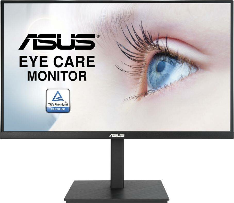 Монитор 27" Asus VA27AQSB, 2560х1440, 75 Гц, IPS, черный (90lm06g0-b01170)