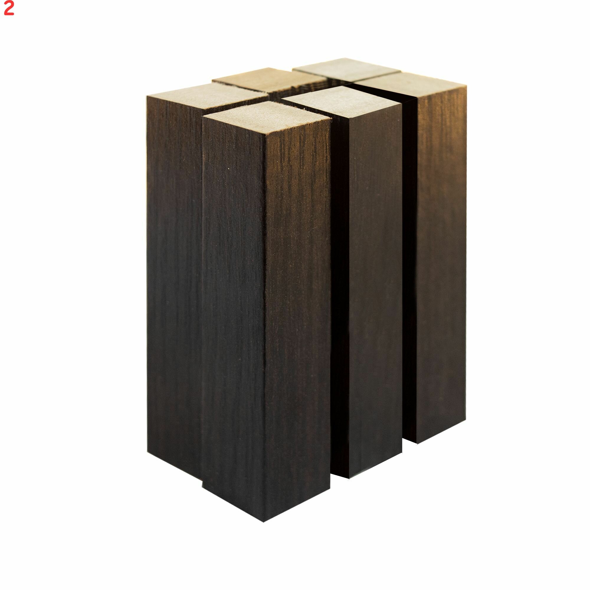 фото Соединитель для напольного плинтуса МДФ Дуб Милано, высота 84 мм, 6 шт. (2 шт.)