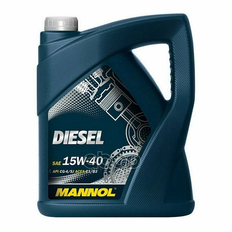 MANNOL 15W40 5L 7402 Diesel . 15W-40 Минеральное Моторное Масло