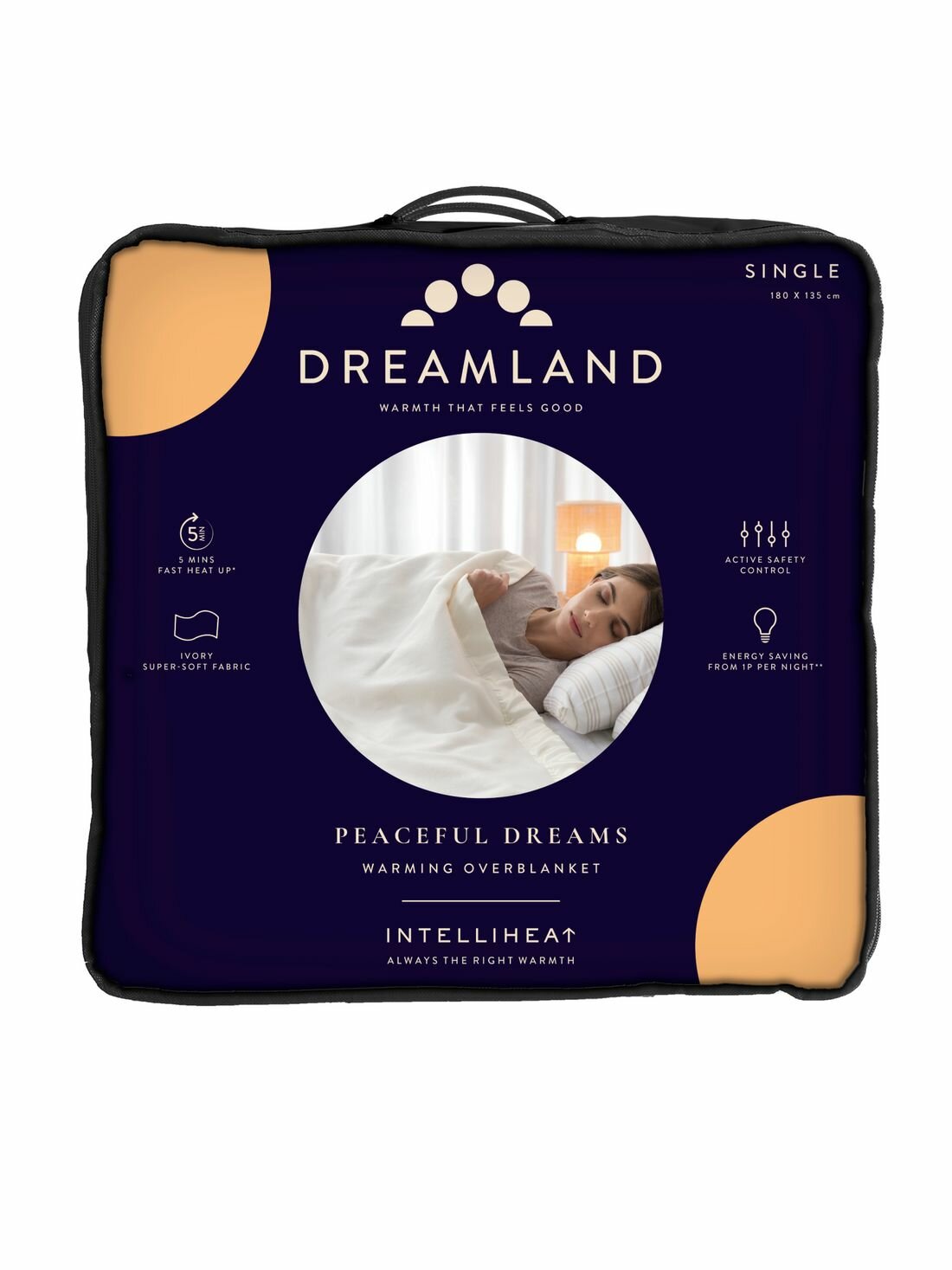 Электроодеяло Dreamland Peaceful Dreams Warming Overblanket Single - фотография № 1