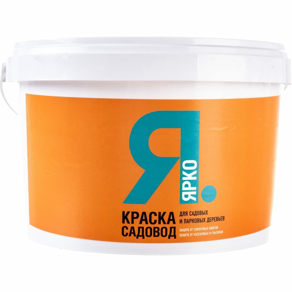 фото Краска для садовых деревьев ярко садовод