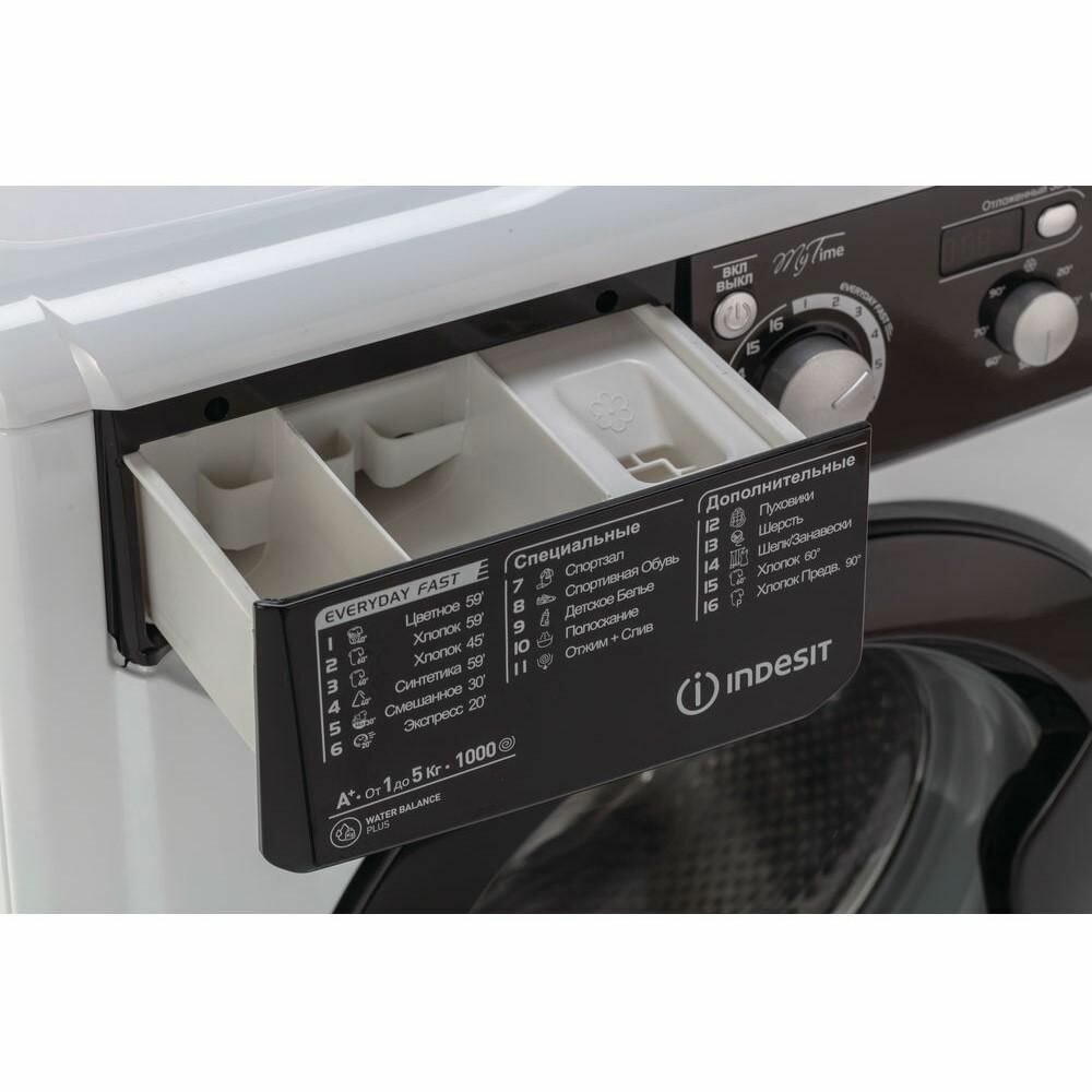 Стиральная машина Indesit EWSD 51031 BK CIS - фотография № 3