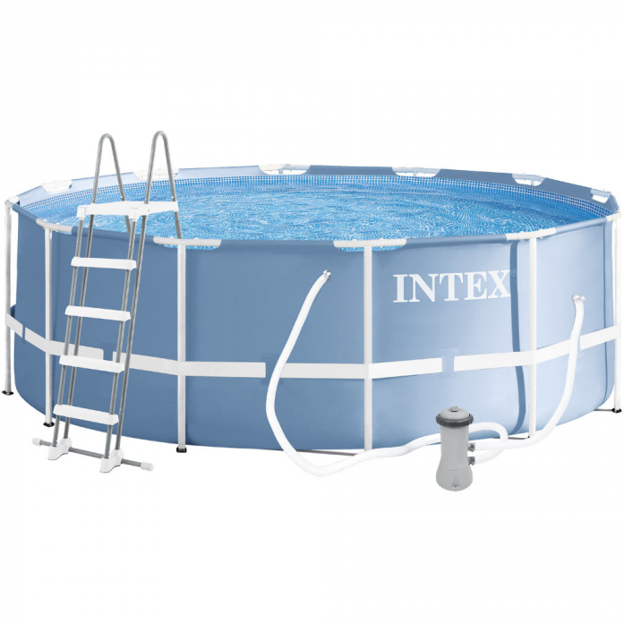 Бассейн каркасный Intex 26718FR Фрейм Призма