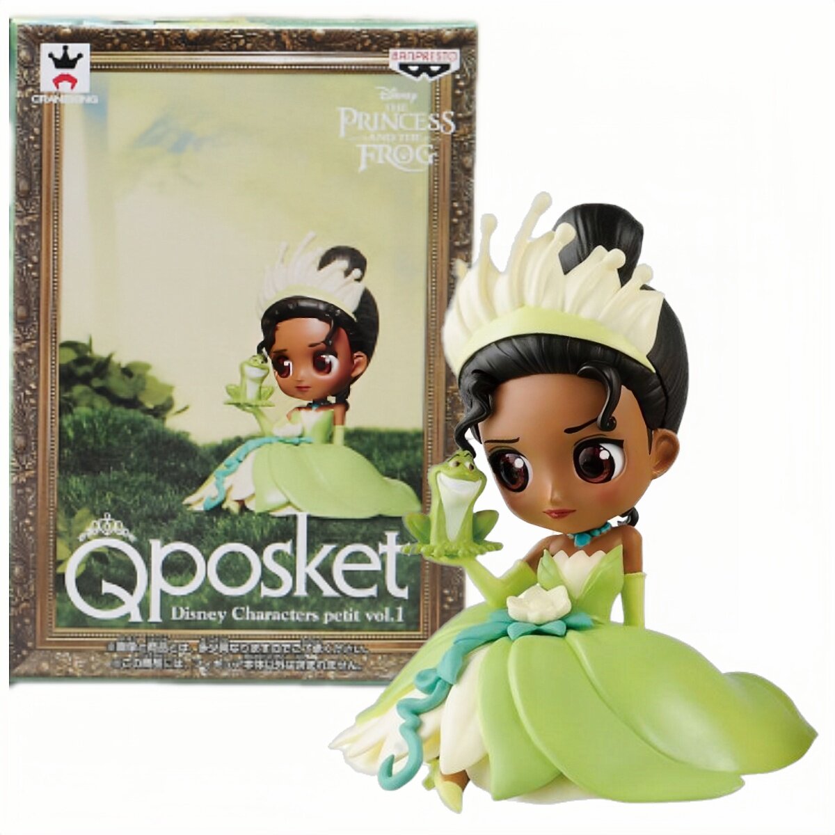 фото Фигурка Фигурка Q Posket Тиана Принцесса лягушка Disney 7 см