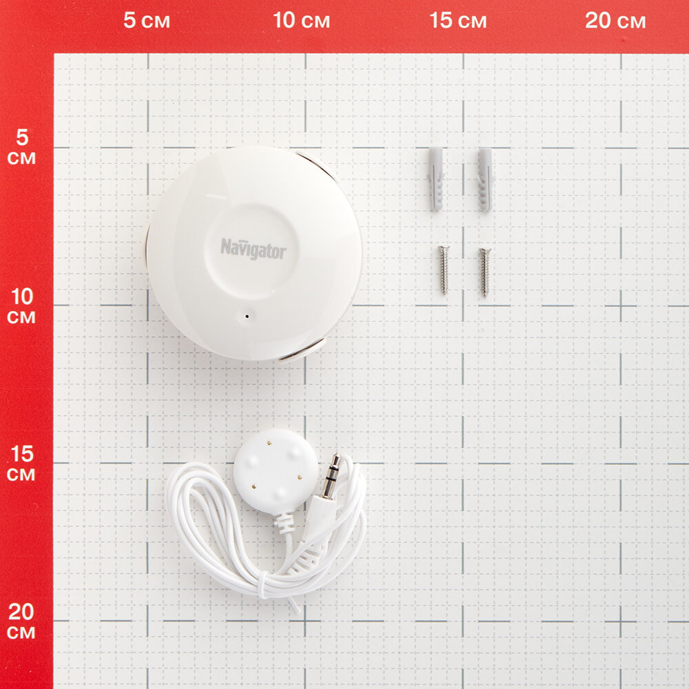 Датчик Navigator 14 549 NSH-SNR-W01-WiFi (датчик протечки воды) - фотография № 6