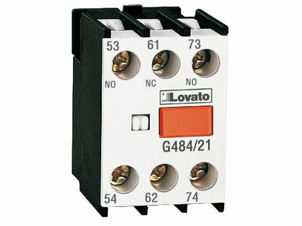 Вспомогательные контакты, Серия: BF, Выводы: винтовые клеммы 11G48412 Lovato Electric
