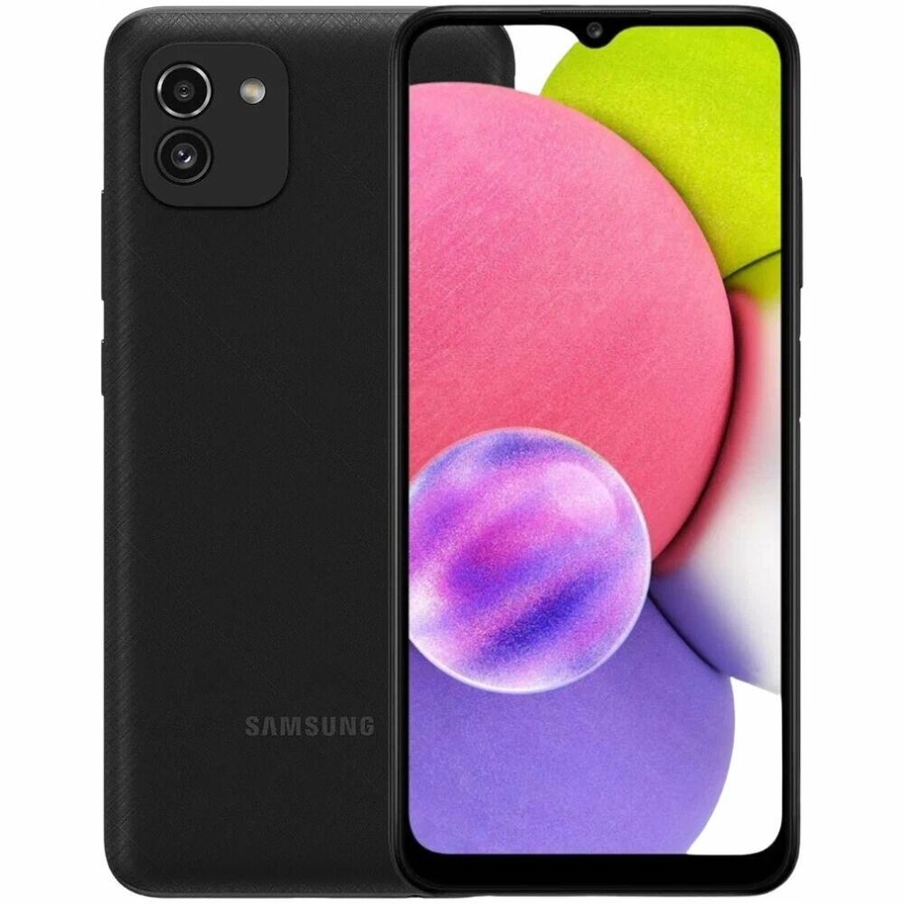 Смартфон Samsung Galaxy A03 SM-A035 4/64GB Black