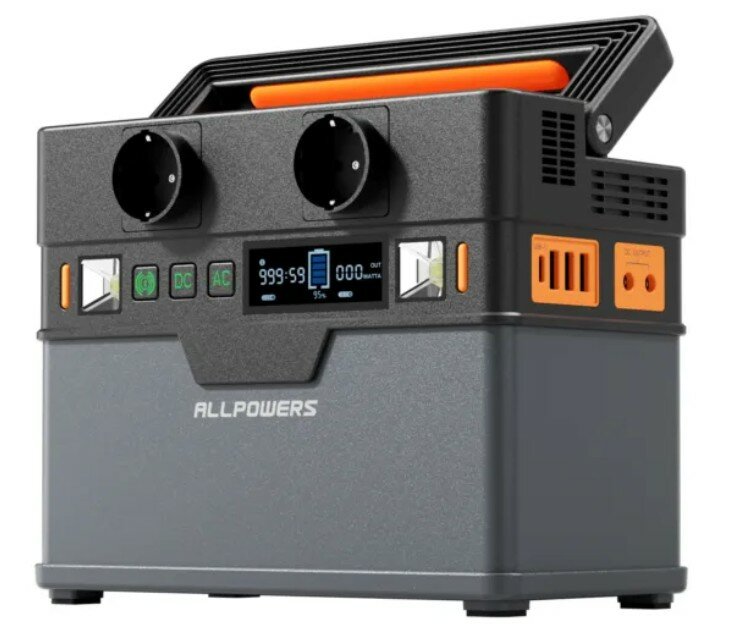 Портативная электростанция Allpowers S300 (300Вт, 288Вт*ч, MPPT 100Вт)