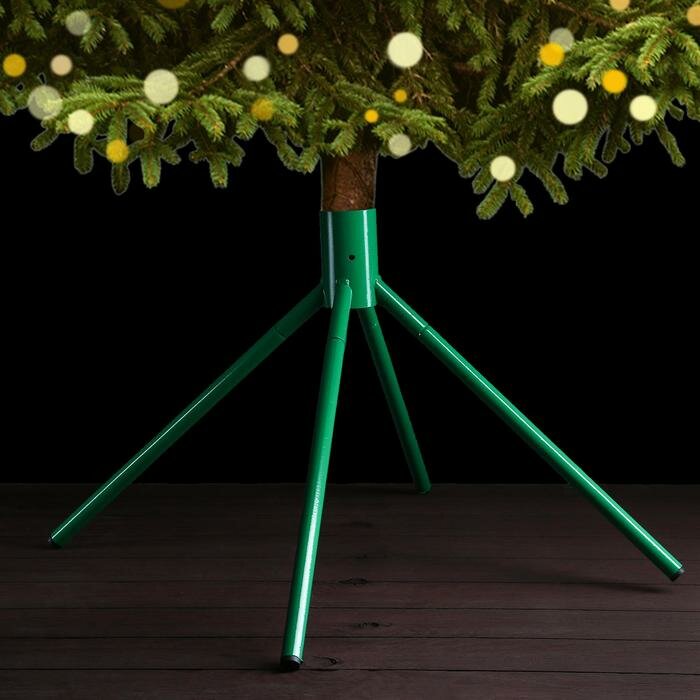 Подставка для елки Sima-land под емкость с водой, диаметр 51 мм, цвет зеленый (М1)