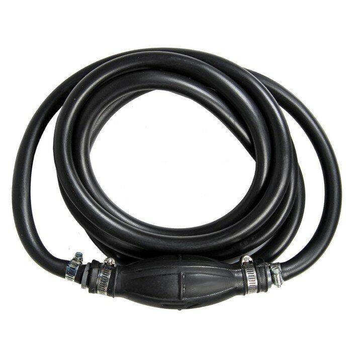 фото Насос-шланг для ручной перекачки топлива Airline «Груша», 3 м с клапаном, черная