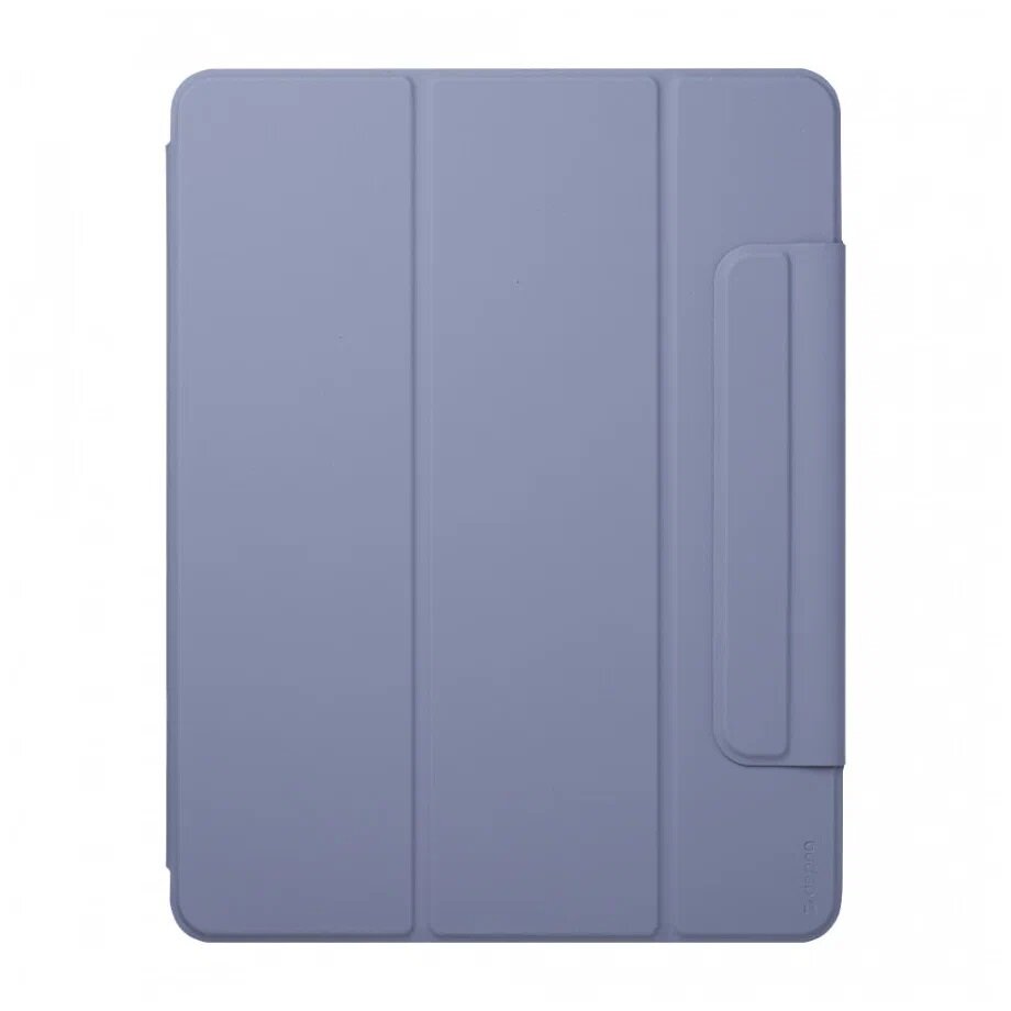 Чехол-книжка Deppa Wallet Onzo Magnet для Apple iPad Pro 12.9 (2020/2021), серый (RU)