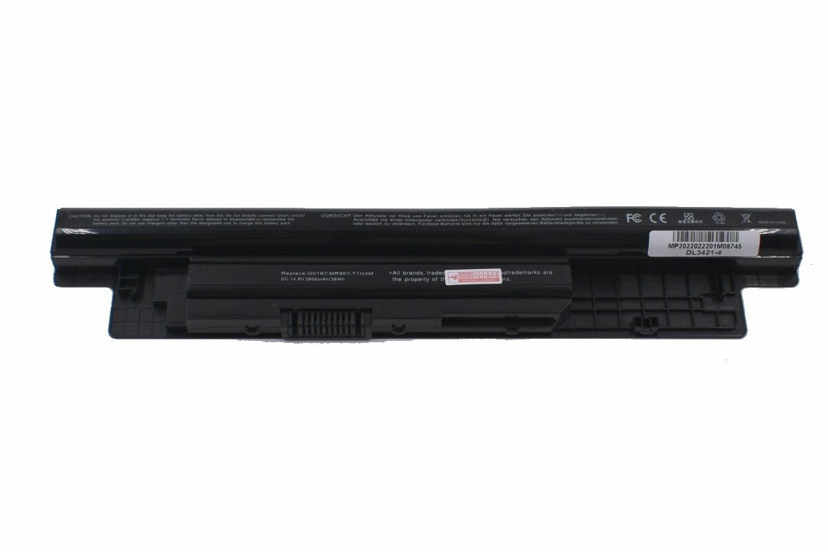 Аккумулятор для Dell P40F001 2600 mAh ноутбука акб