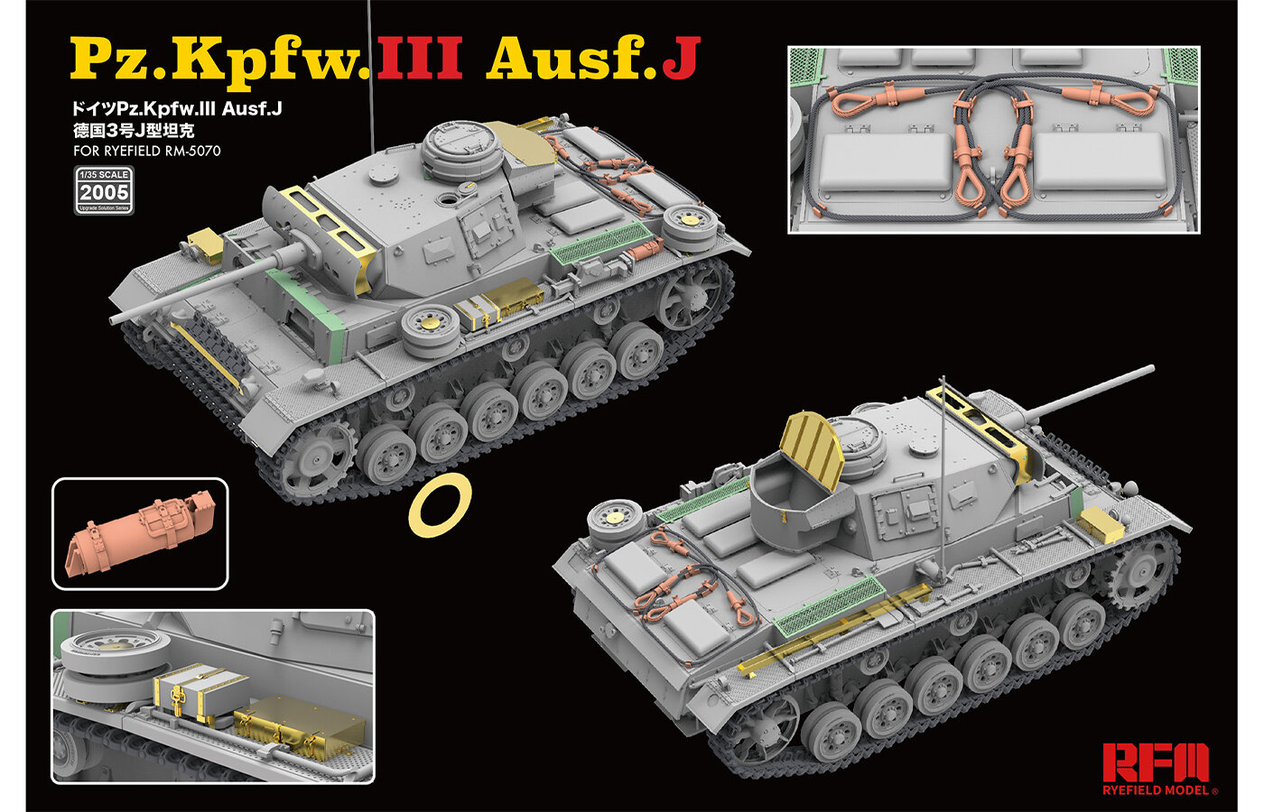 RM-2005 Upgrade set for Pz.III Ausf.J