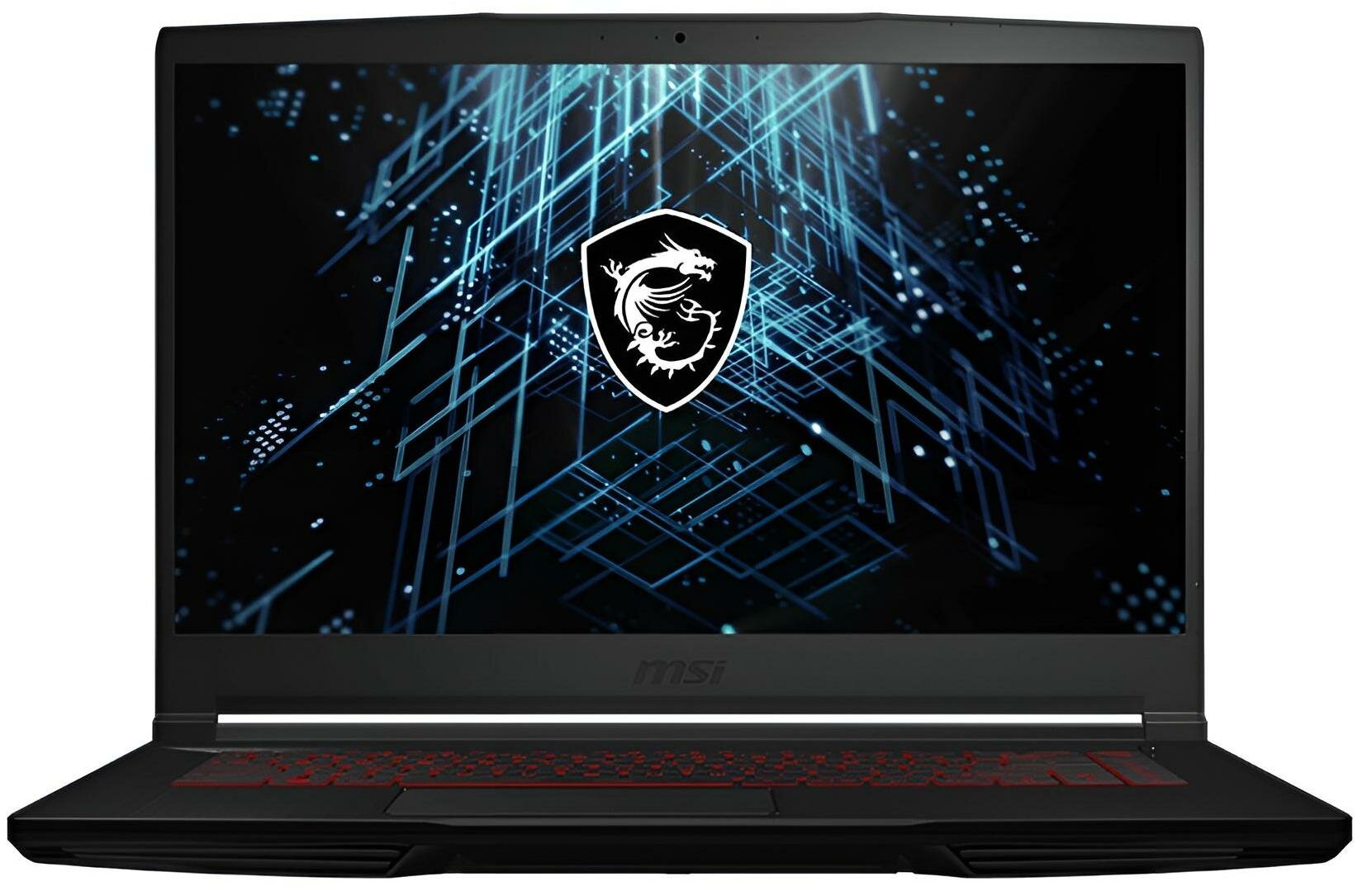 Ноутбук MSI Thin GF63 12VE-237RU 9S7-16R821-237 i7-12650H 2300 МГц 15.6" 1920x1080 8Гб DDR5 SSD 512Гб RTX 4050 6Гб ENG/RUS Windows 11 Home черный 1.86 кг 9S7-16R821-237 - фото №1