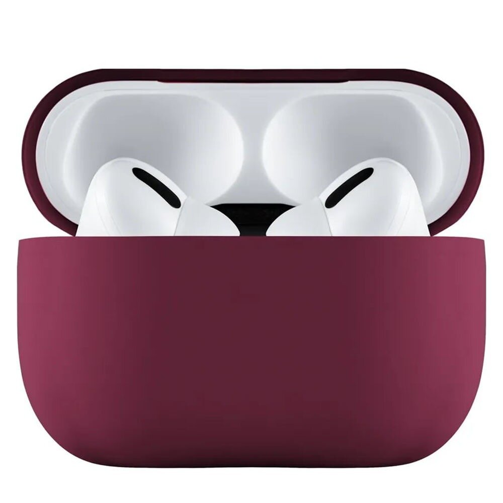 Чехол защитный Ubear для AirPods Pro 2, усиленный силикон (CS223DP04-APPRO2) тёмно-фиолетовый