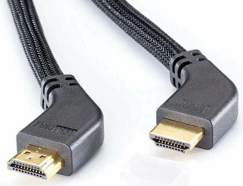 HDMI кабели Eagle Cable DELUXE High Speed HDMI Eth. angled 1,6 m, 10011016