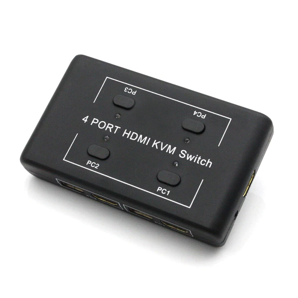 HDMI KVM-переключатель на 4 устройства HDMI + USB 4K/30Hz | ORIENT HS41